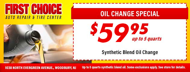 Oil Change Special